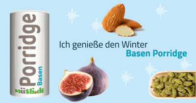 Infobild des Müslis Basen Porridge von müsli.de